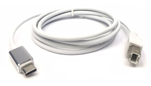 Type C Male to USB B Male Cable 1.5m